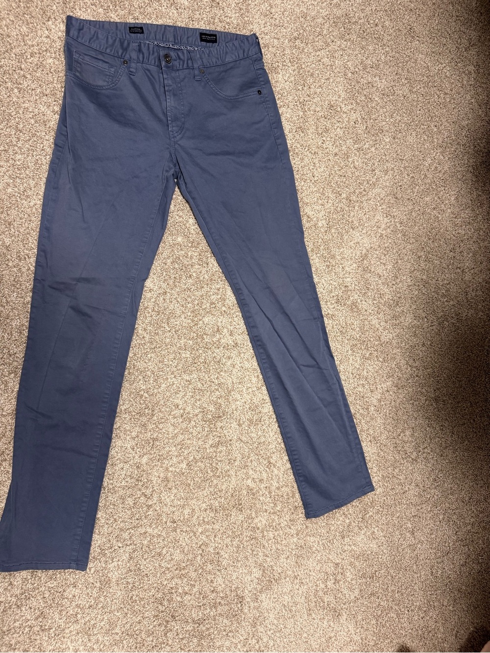 7 Diamonds Men's Navy Blue Pants